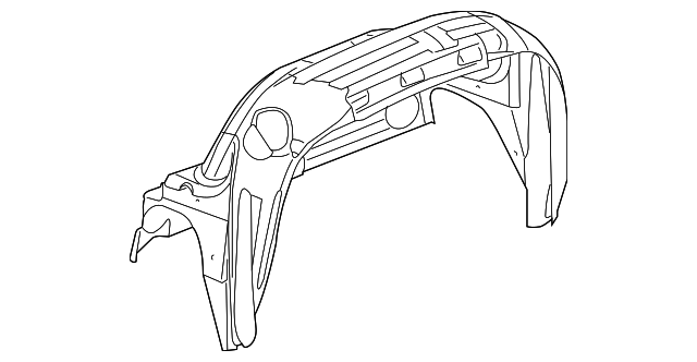 22757276 Деталь WHEELHOUSE LINER, RIGHT