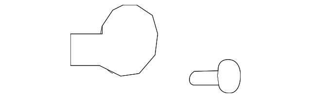 22776834 Деталь FUEL DOOR