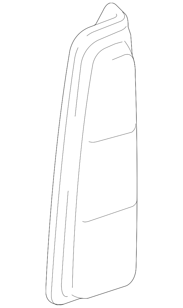 15206328 Деталь APPLIQUE, LEFT