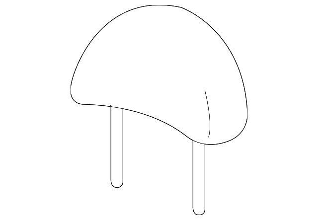 88700-25100-FDJ HEADREST, RIGHT