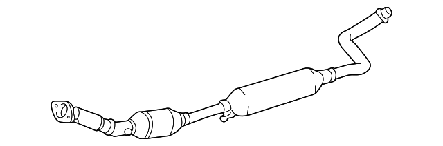 17410-21160 Деталь FRONT PIPE