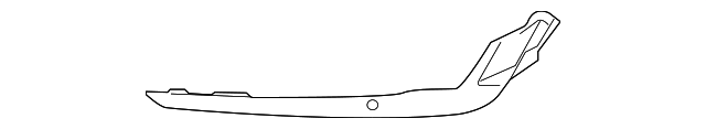 86564-4U500 Деталь LOWER MOLDING, RIGHT