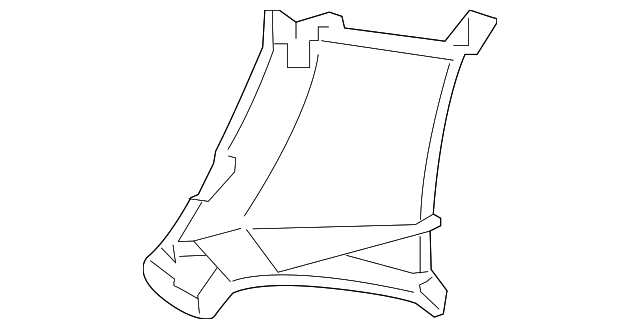 86576-4U500 Деталь AIR DUCT, RIGHT
