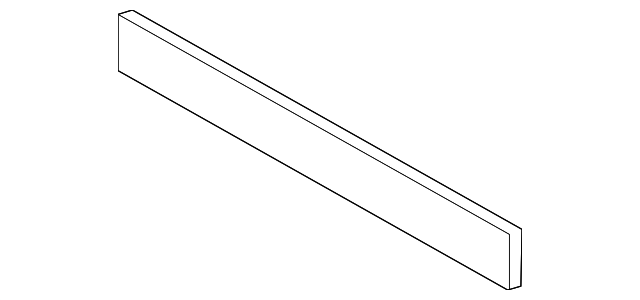 16465-0S040 RADIATOR ASSY LOWER SEAL