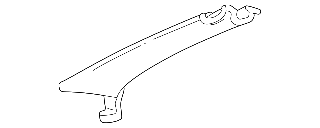 10410023 Деталь WNDSHLD PLR TRIM, LEFT
