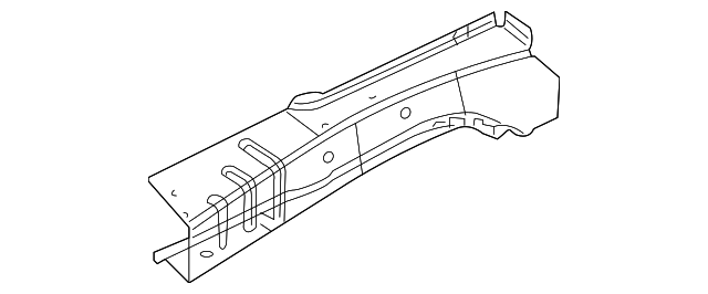 4719538AB Деталь FRONT RAIL, RIGHT