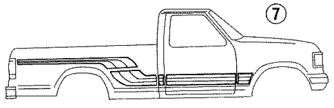 F-250 STRIPE TAPE 5