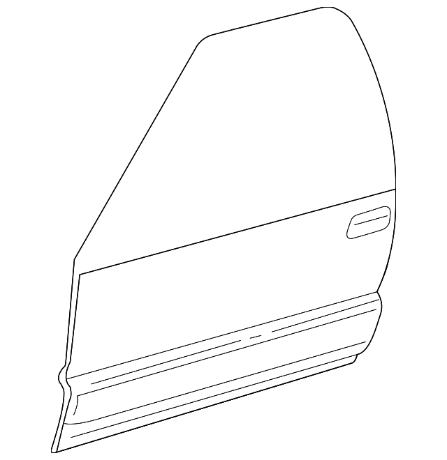 8889370880 DOOR SHELL, LEFT