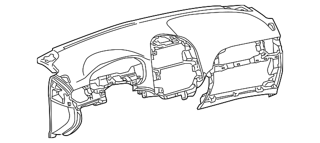 55301-08032-C0 Деталь INSTRUMENT PANEL