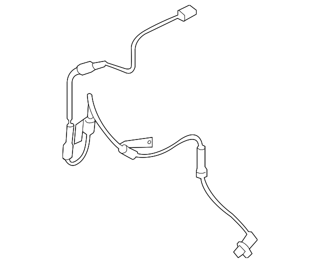 95671-2K000 Деталь ABS SENSOR, RIGHT