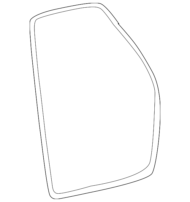 8W7Z-54253A10-A Деталь WEATHERSTRIP, LEFT