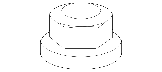 WHT-004-469 Деталь MOUNT BRACKET NUT