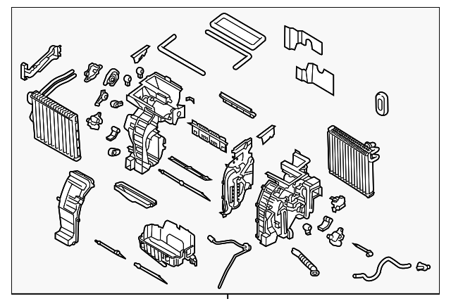 97205-A7450 AC & HEATER ASSY