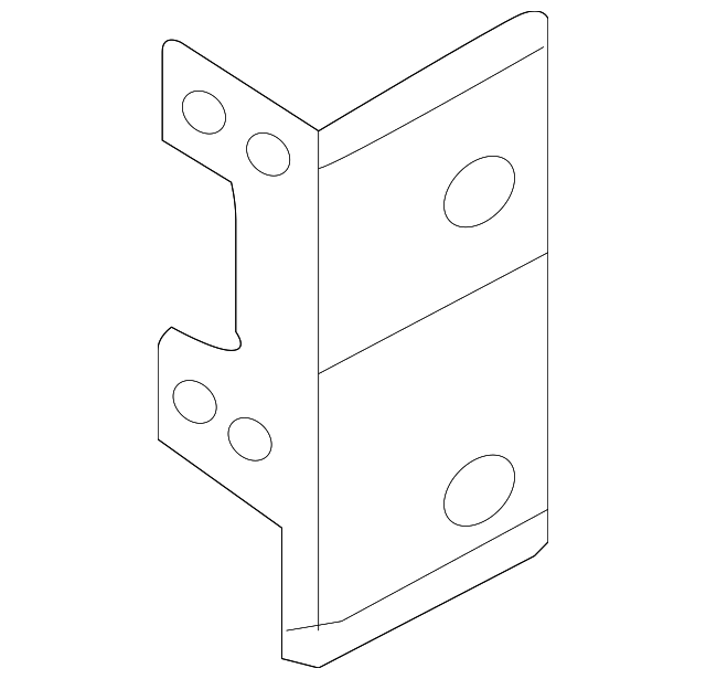 96562-2P000 Деталь DISPLAY UNIT BRACKET, LEFT