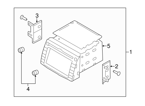 Sorento NAVIGATION SYSTEM COMPONENTS