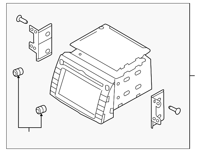 R6560-1U000CA Деталь DISPLAY UNIT