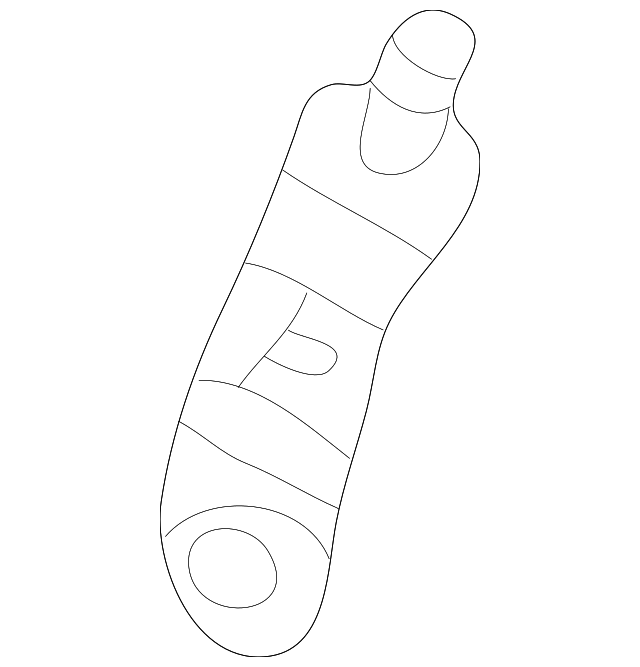 64703SA100ML Деталь HEIGHT ADJUSTER, RIGHT