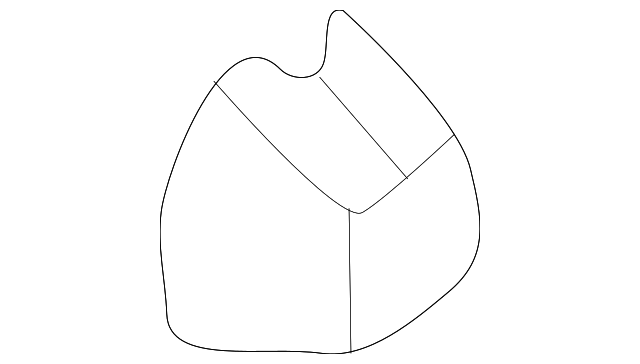 64715SA100ES Деталь BELT COVER, RIGHT