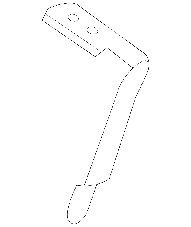 886113JA0A Деталь SEAT BACK PAD