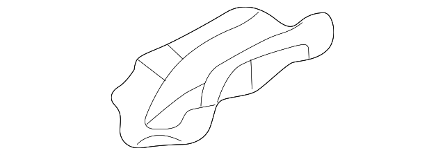 743512Y000 Деталь REINFORCEMENT, LEFT