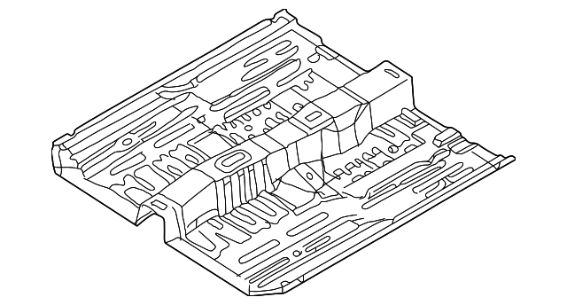 743122Y930 Деталь FLOOR PAN