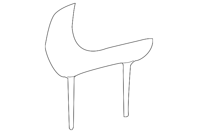 88940263 HEADREST PAD, RIGHT