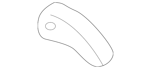 88941657 RECLINE HANDLE, RIGHT