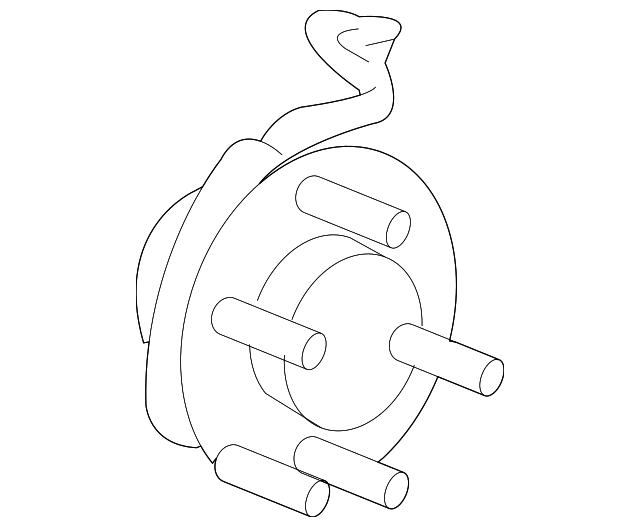 15816313 Деталь HUB & BEARING, RIGHT