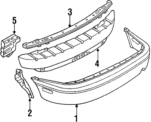 Miata BUMPER & COMPONENTS - REAR