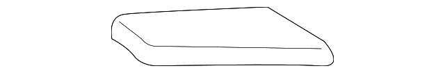 72553-0E030-C0 Деталь RECLINE COVER PROTECTOR, RIGHT