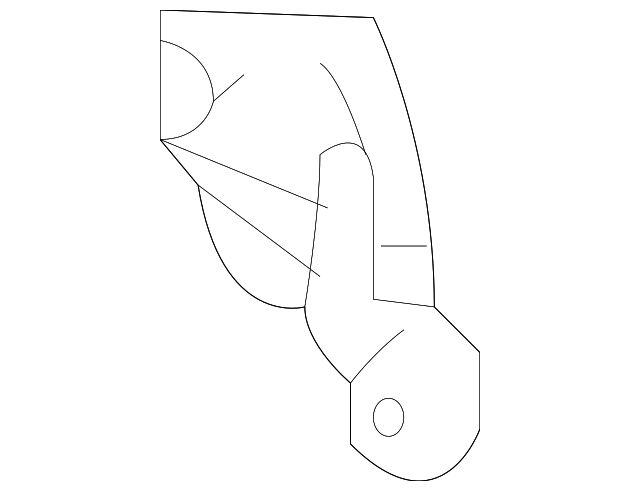 61601-48010 Деталь LOWER EXTN, RIGHT