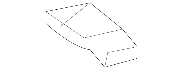 61716-48020 Деталь UPPER BRACKET, LEFT