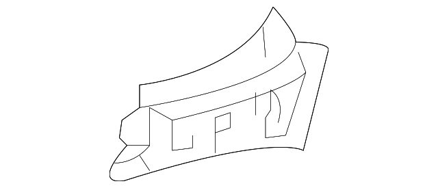 61428-48040 Деталь ROCKER REINF, LEFT