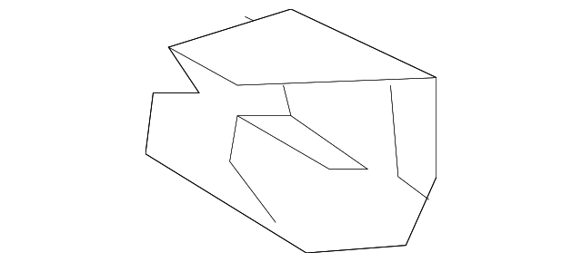 58384-48010 Деталь LOWER REINF, LEFT