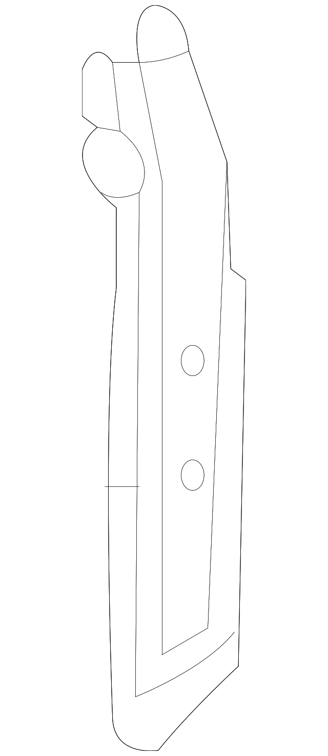 61735-48021 Деталь PILLAR REINF, RIGHT