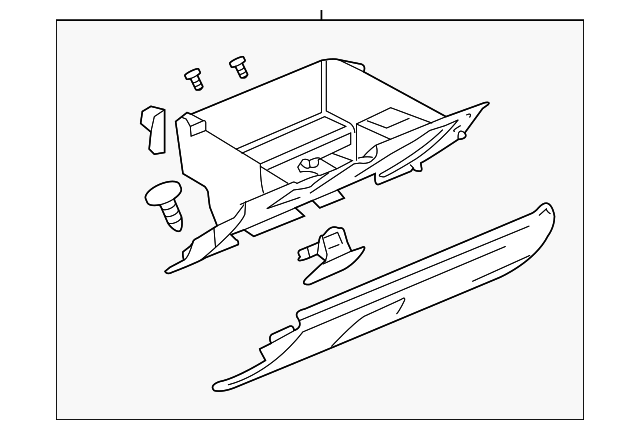 15913752 GLOVE BOX ASSY