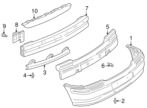Venture BUMPER & COMPONENTS - FRONT