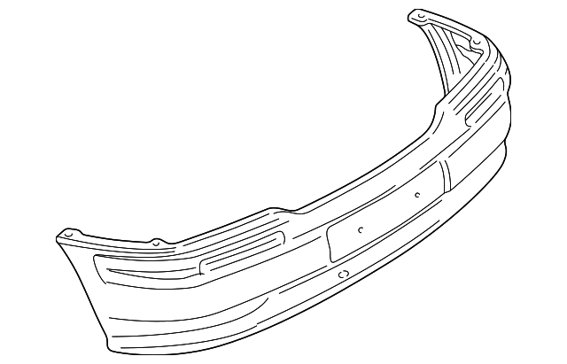 10278507 Деталь BUMPER COVER