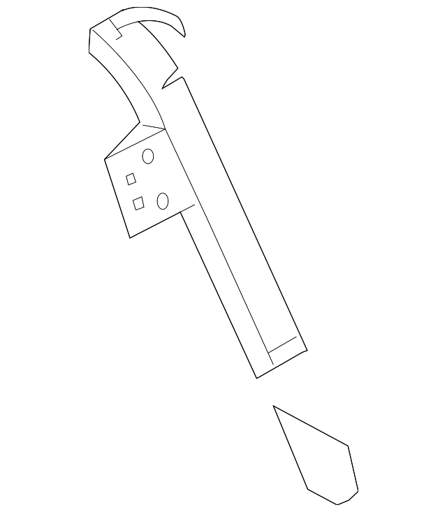 UB641X9AD Деталь BELT & RETRACTOR, RIGHT