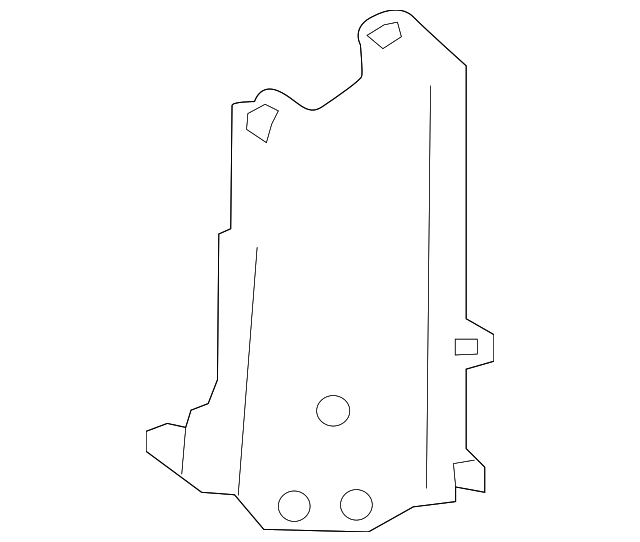 G48L5-4BAMA Деталь FRONT BRACE, LEFT