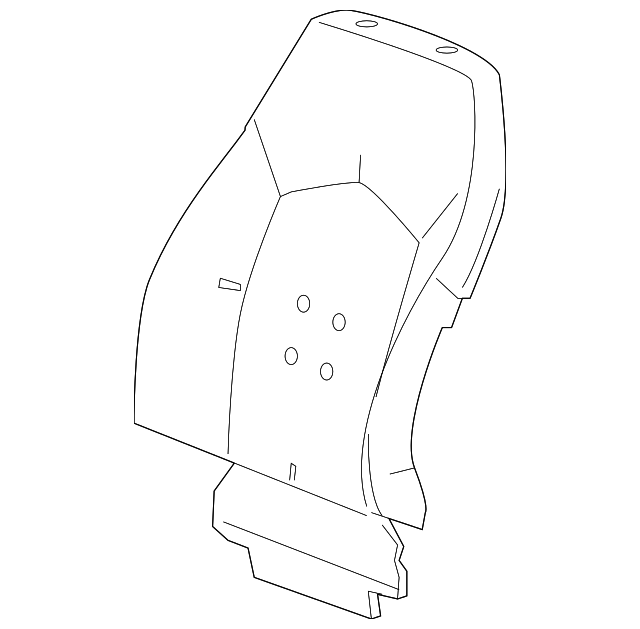 25939292 Деталь SEAT BACK PAD