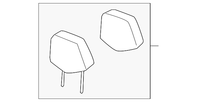 20867412 Деталь HEADREST