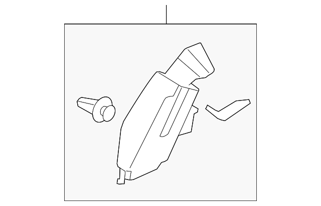 MN121065HA Деталь UPPER TRIM PANEL, LEFT