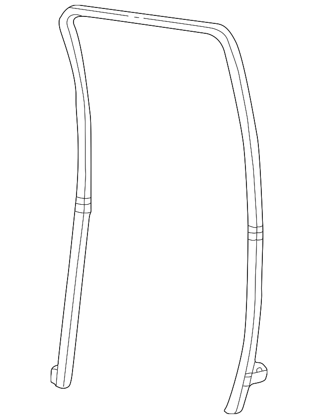 YC3Z7825767AA Деталь RUN CHANNEL, LEFT