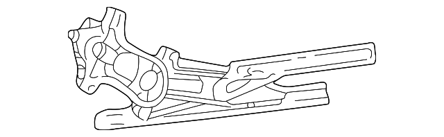 6C3Z7827008AA Деталь WINDOW REGULATOR, RIGHT