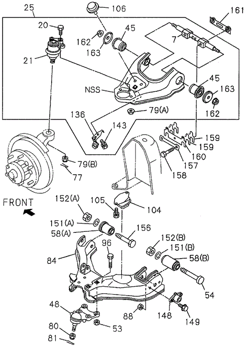 SLX FRONT LOWER ARM