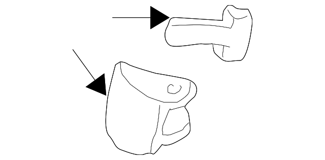 12474945 Деталь LATCH ASSY, LEFT