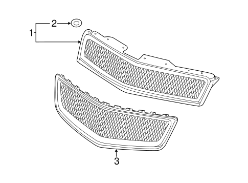 Traverse GRILLE & COMPONENTS