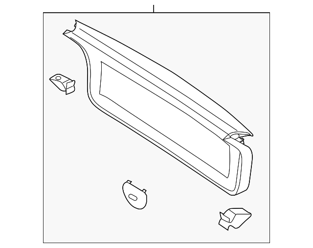 1K9-867-605-B-82V LOWER TRIM