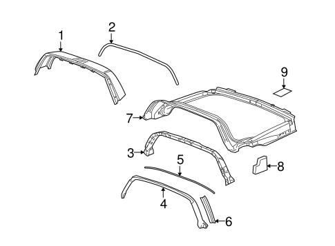 Corvette ROOF & COMPONENTS